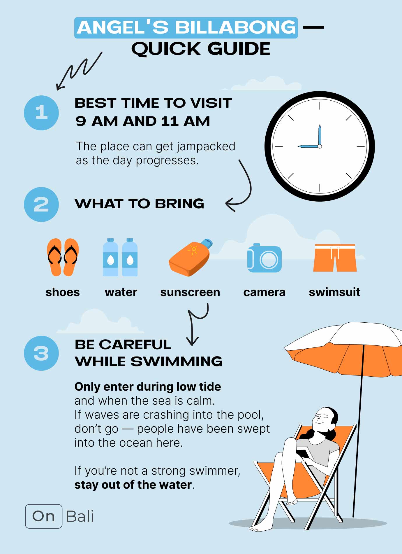 Guide for visiting Angel’s Billabong Beach