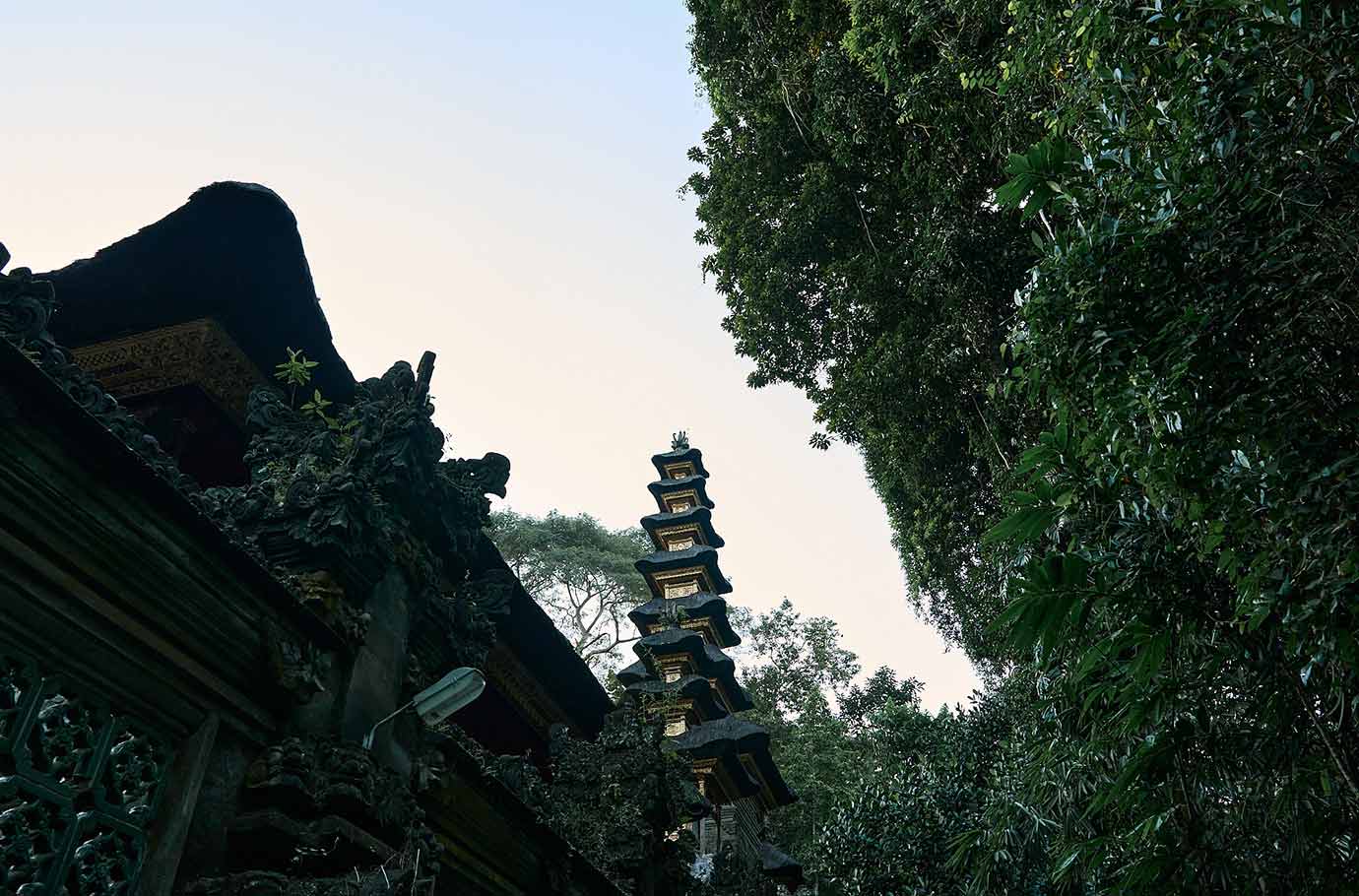 Temple on the way of Campuhan Ridge Walk Trail