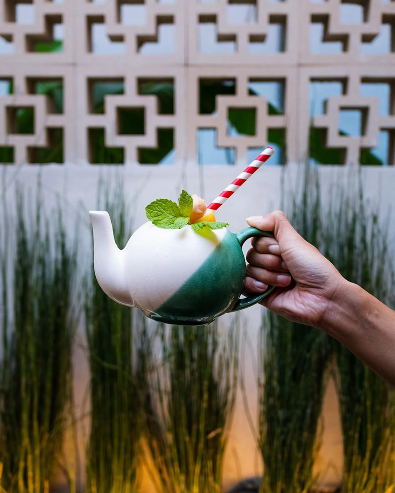Drink with the mint from Chow Chow