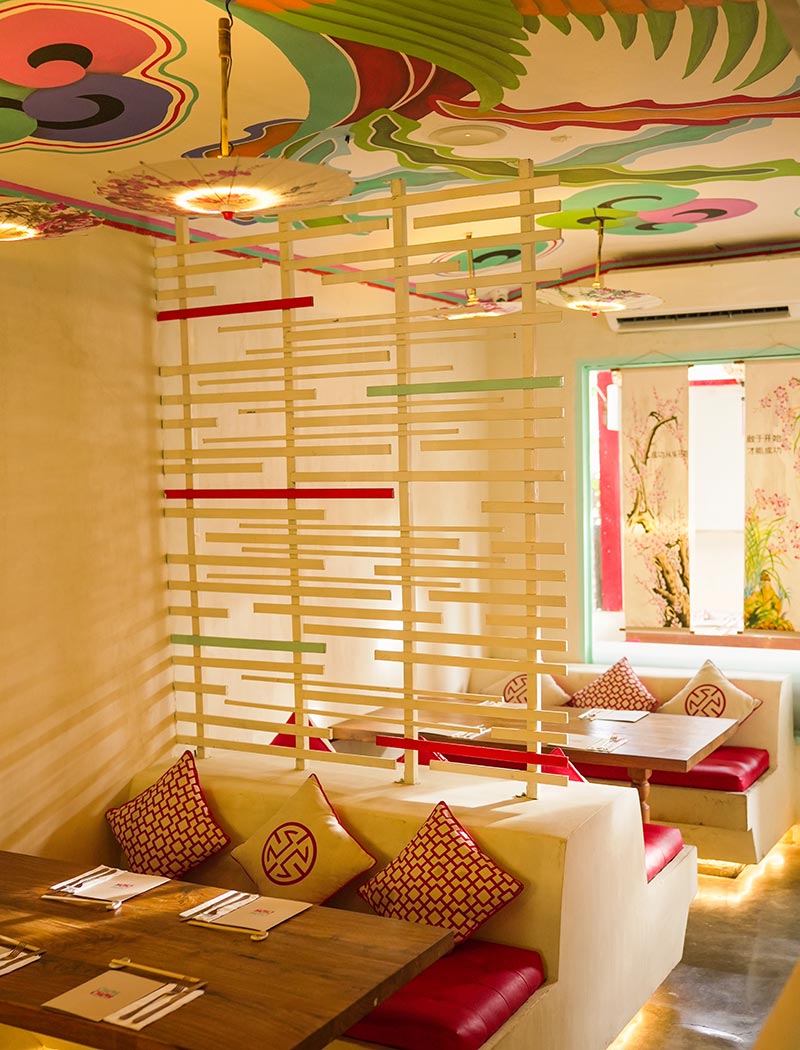 Sunny room in Chow Chow restaurant