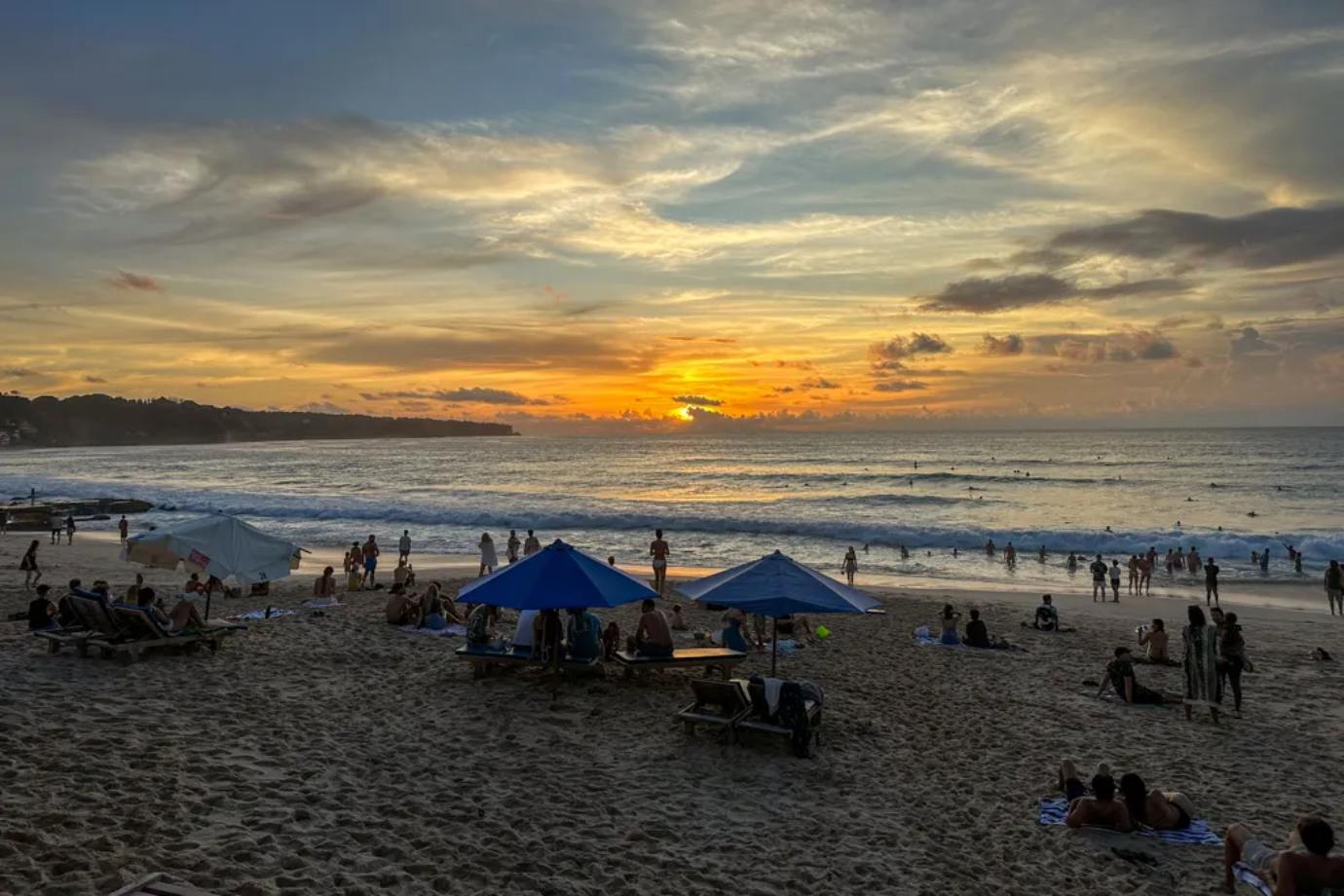 Late evening at Dreamland Beach