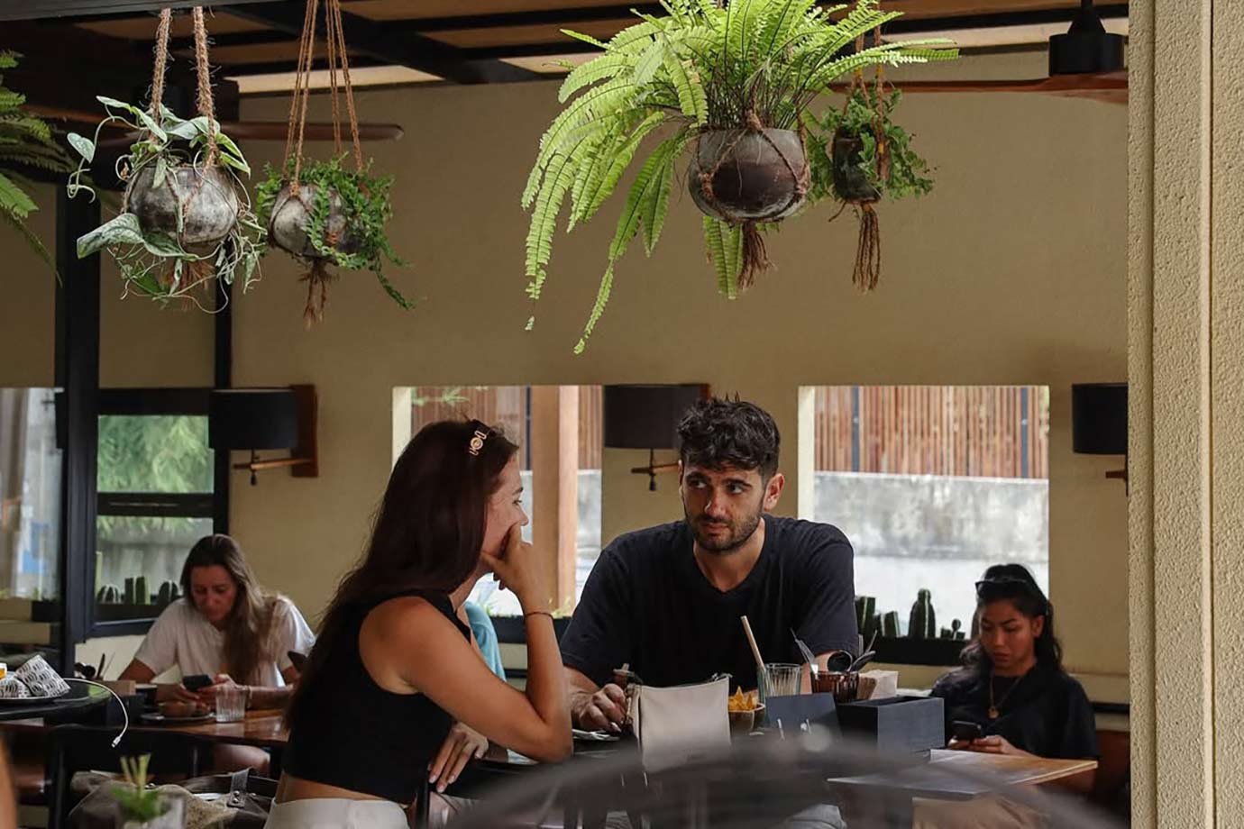 Guests in Jalapeno Canggu restaurant