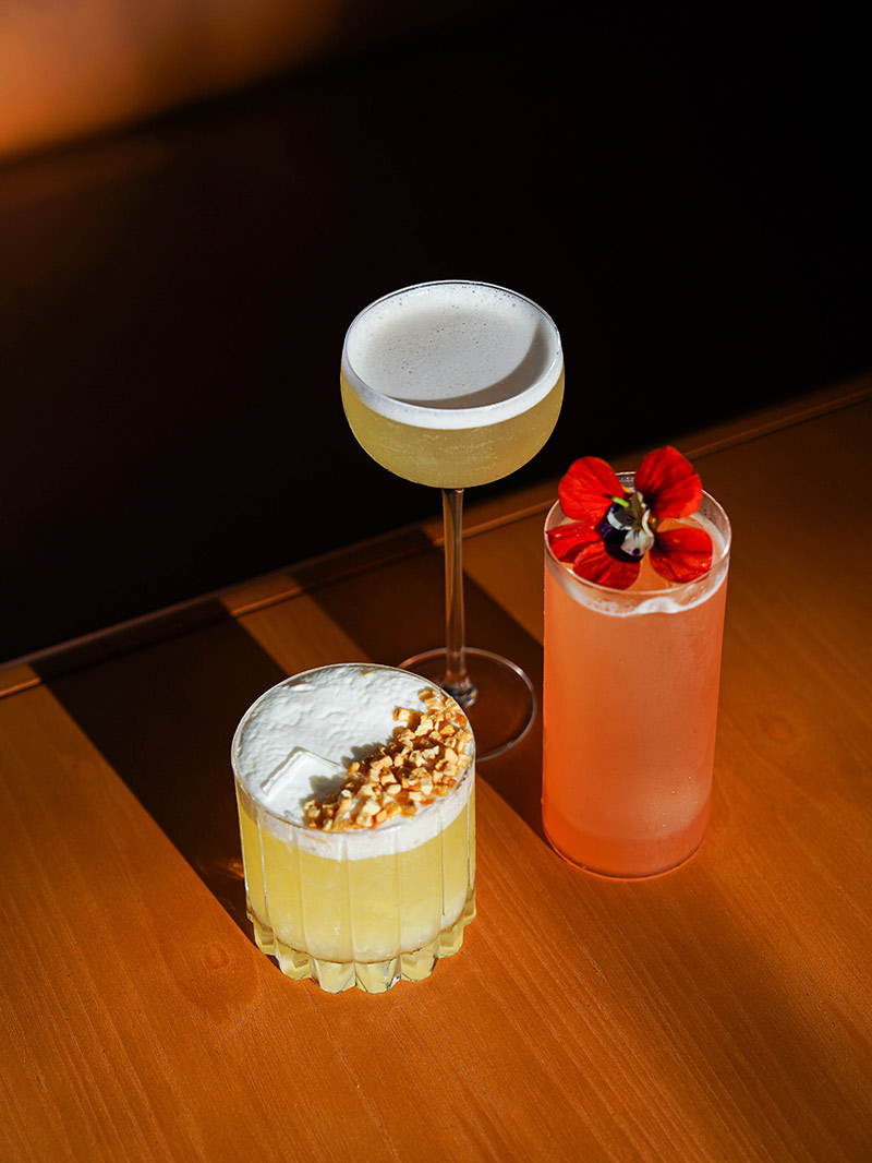 Signature cocktails from Longtime bar