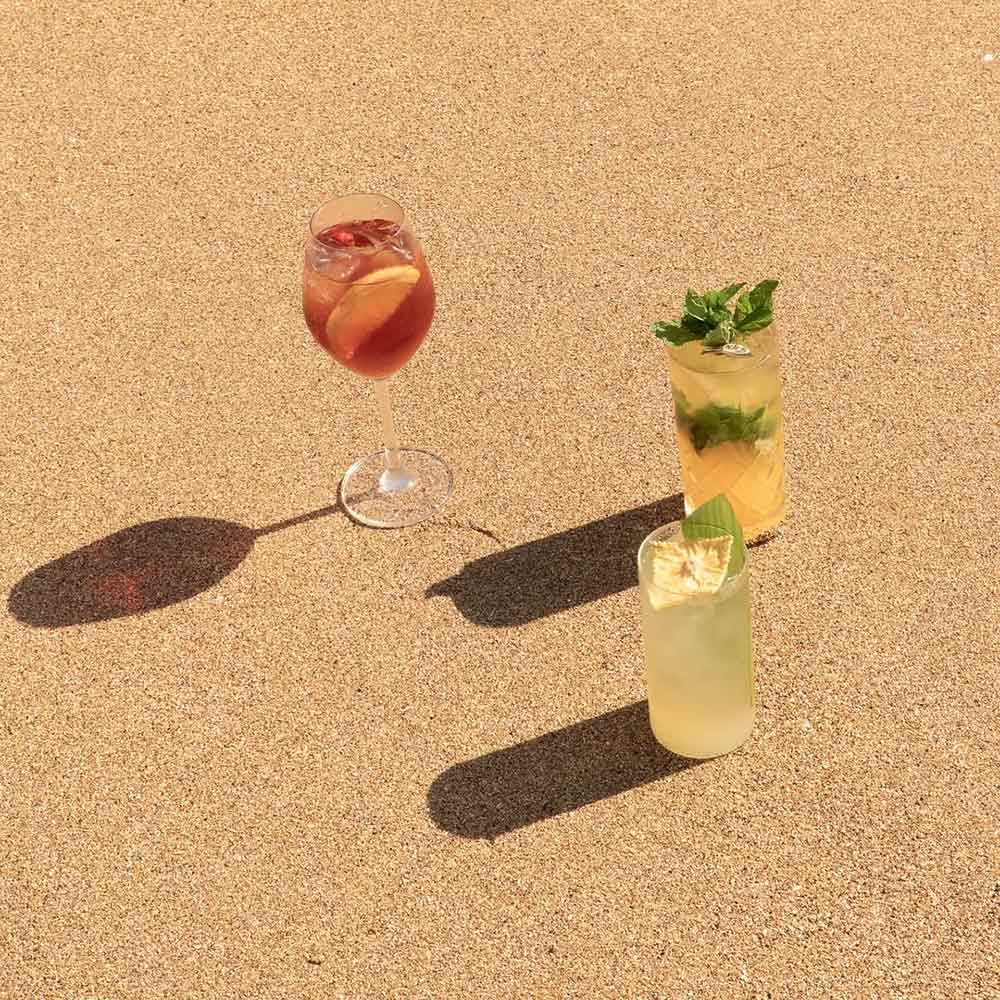 Cocktails from Moreno cafe