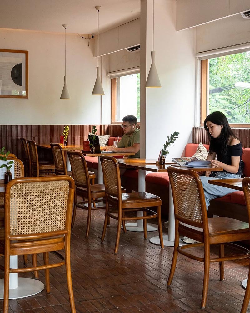 Guests in Sala Sanur restaurant