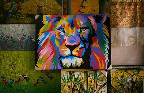 Preview of the Ubud Art Market
