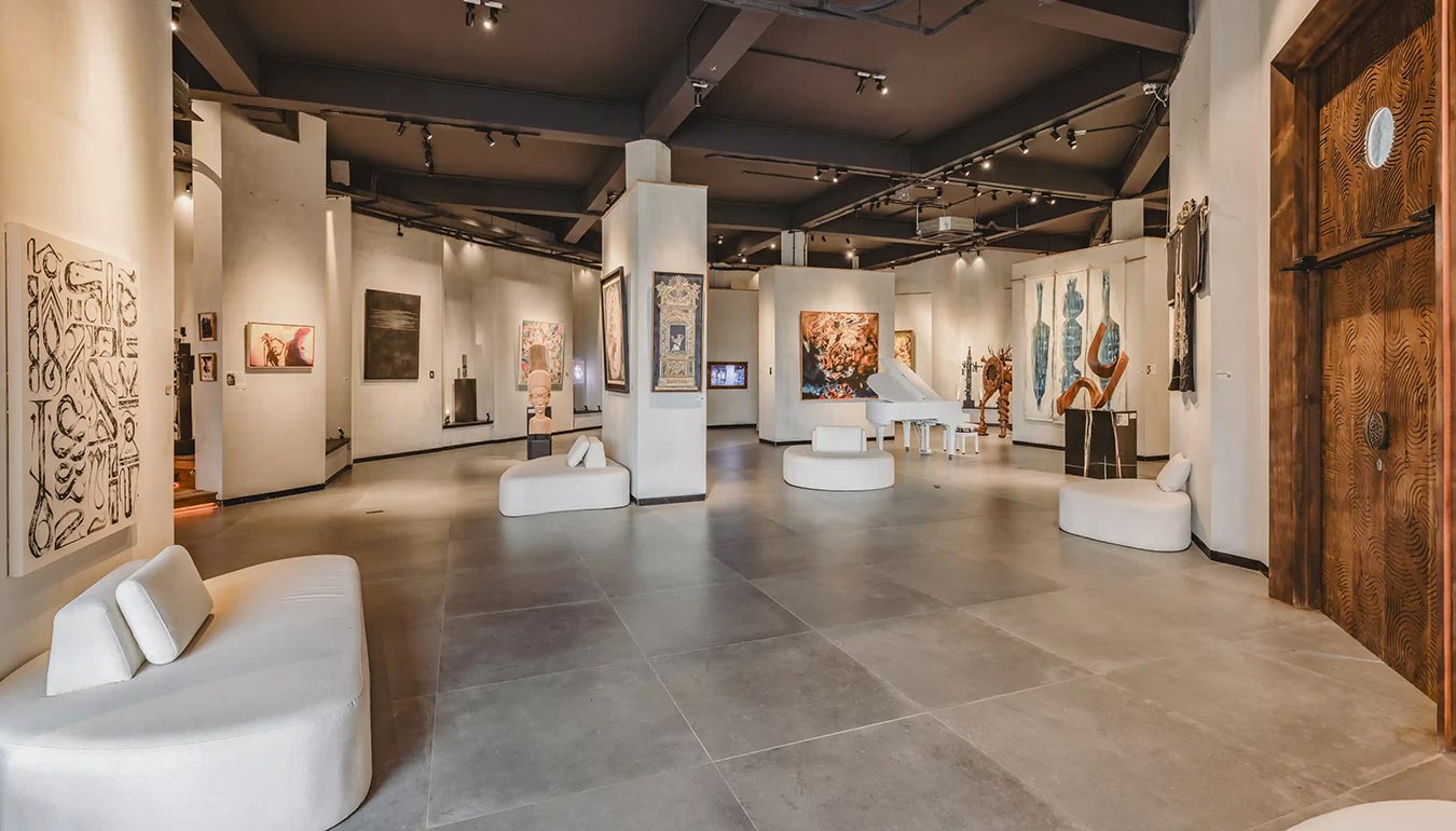 Gallery exhibition at Nuanu Creative City