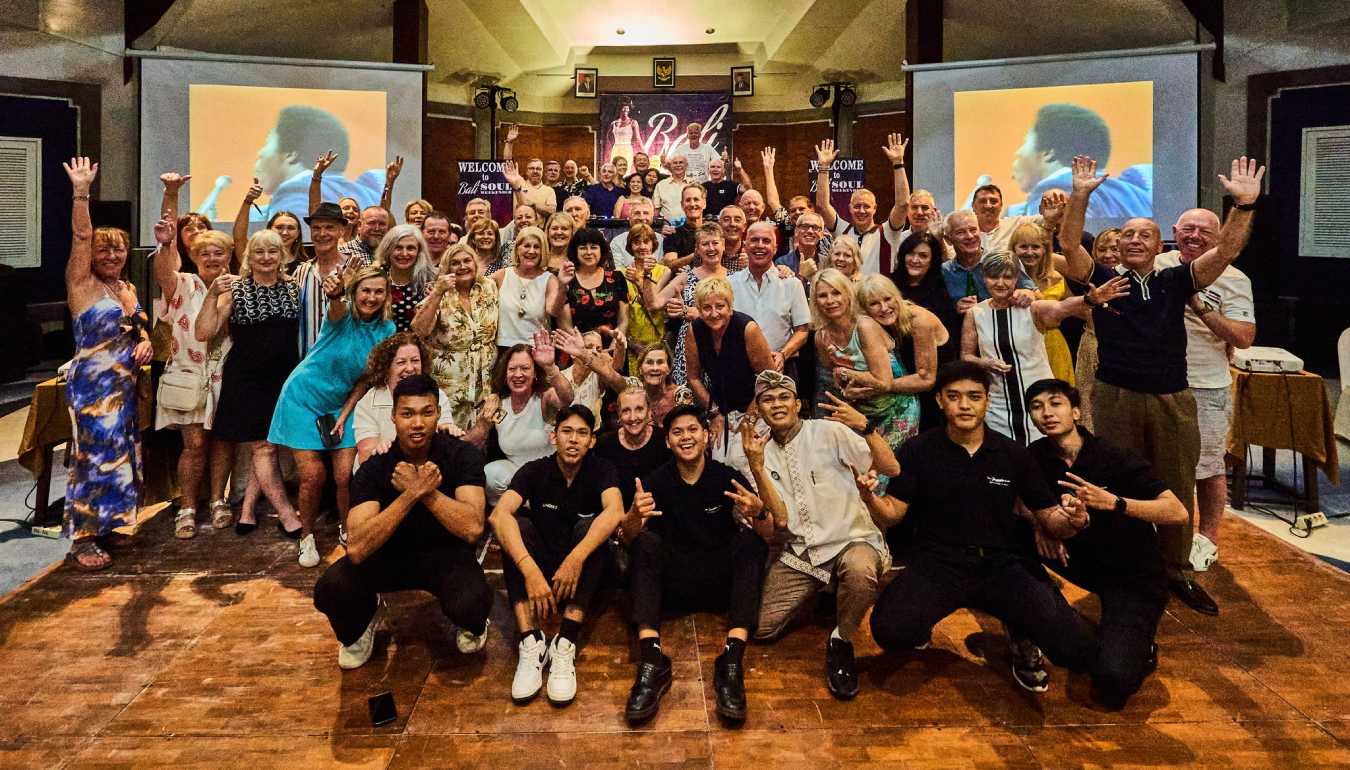 Group of guests at Bali Soul Weekender