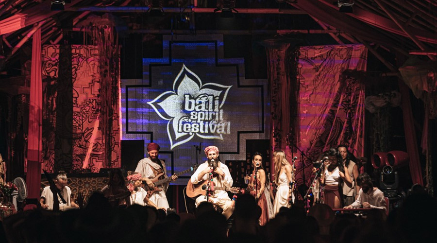 Live concert at Bali Spirit Festival