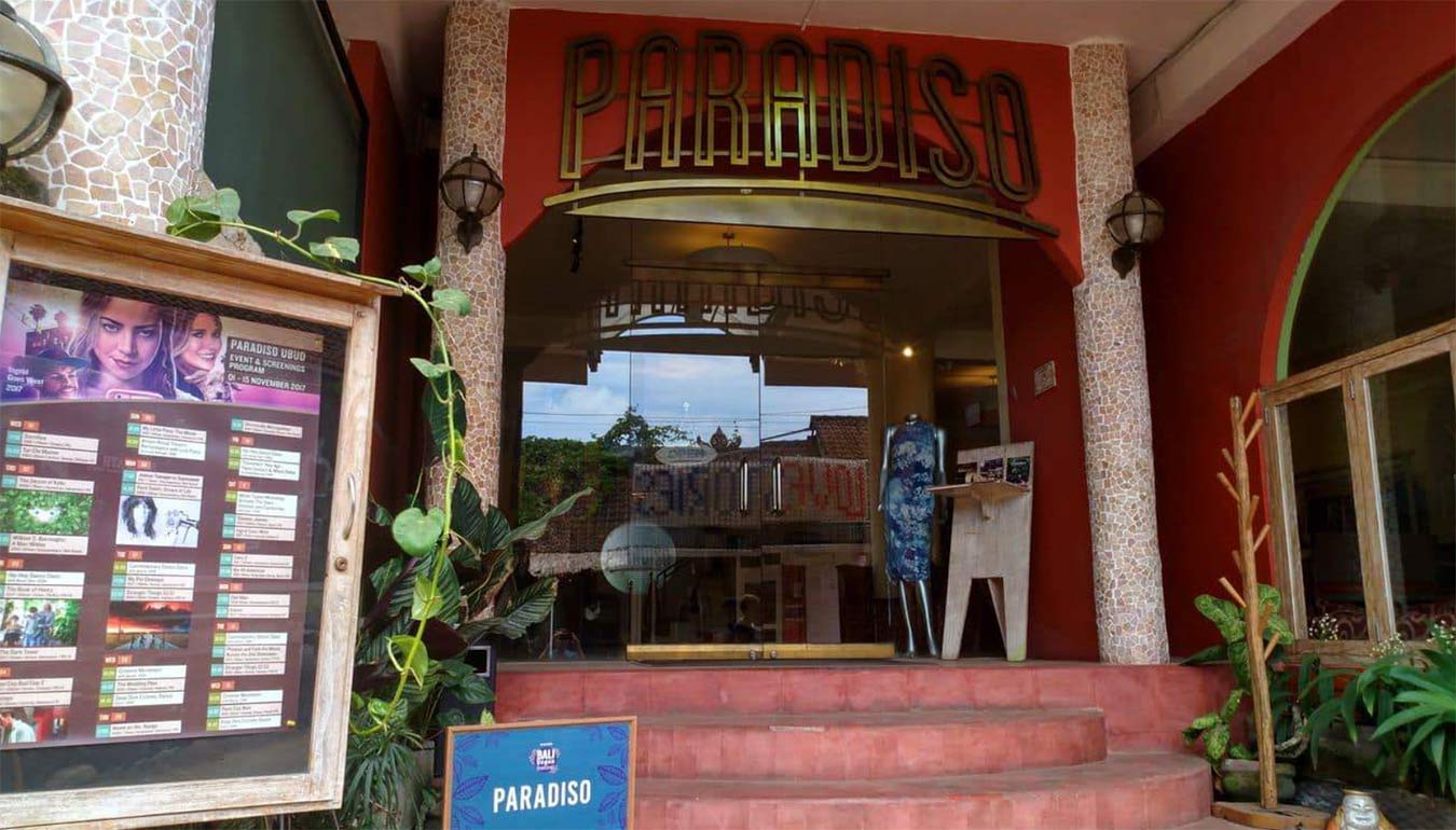 Etrance to Paradiso Ubud cinema