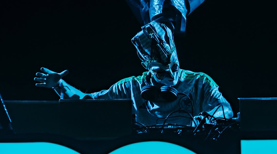 Boris Brejcha character in the mask