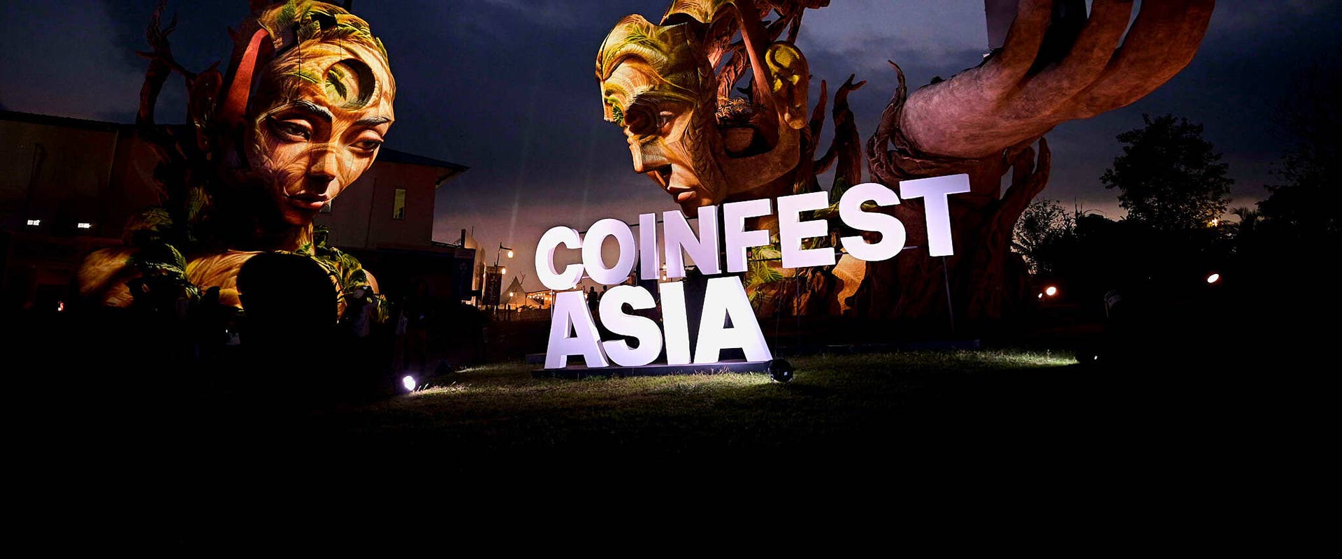 Background of Coinfest Asia at Nuanu