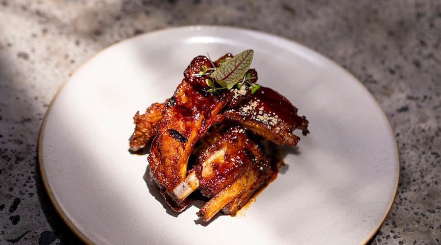 Grilled food from Copper Kitchen Bar & Rooftop Ubud