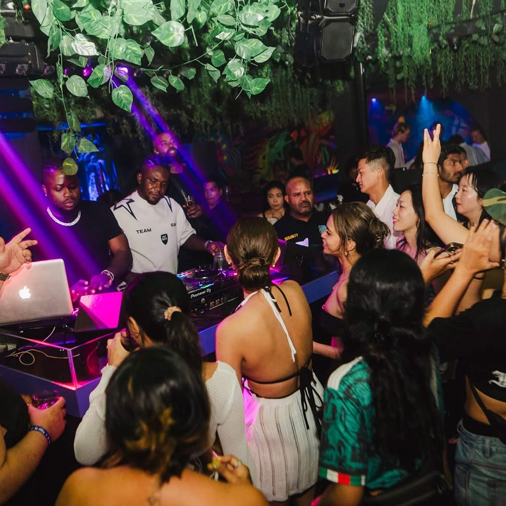 DJs and audience at Junction Africa Vol 6