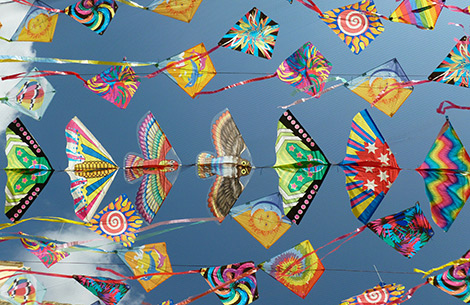 Preview of Bali Kite Festival