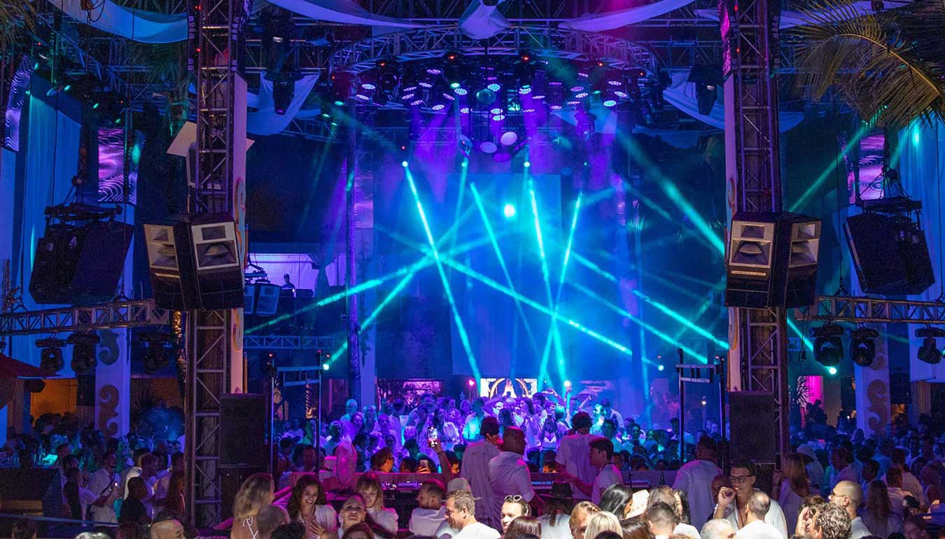 Big dance party at Ku De Ta White Party