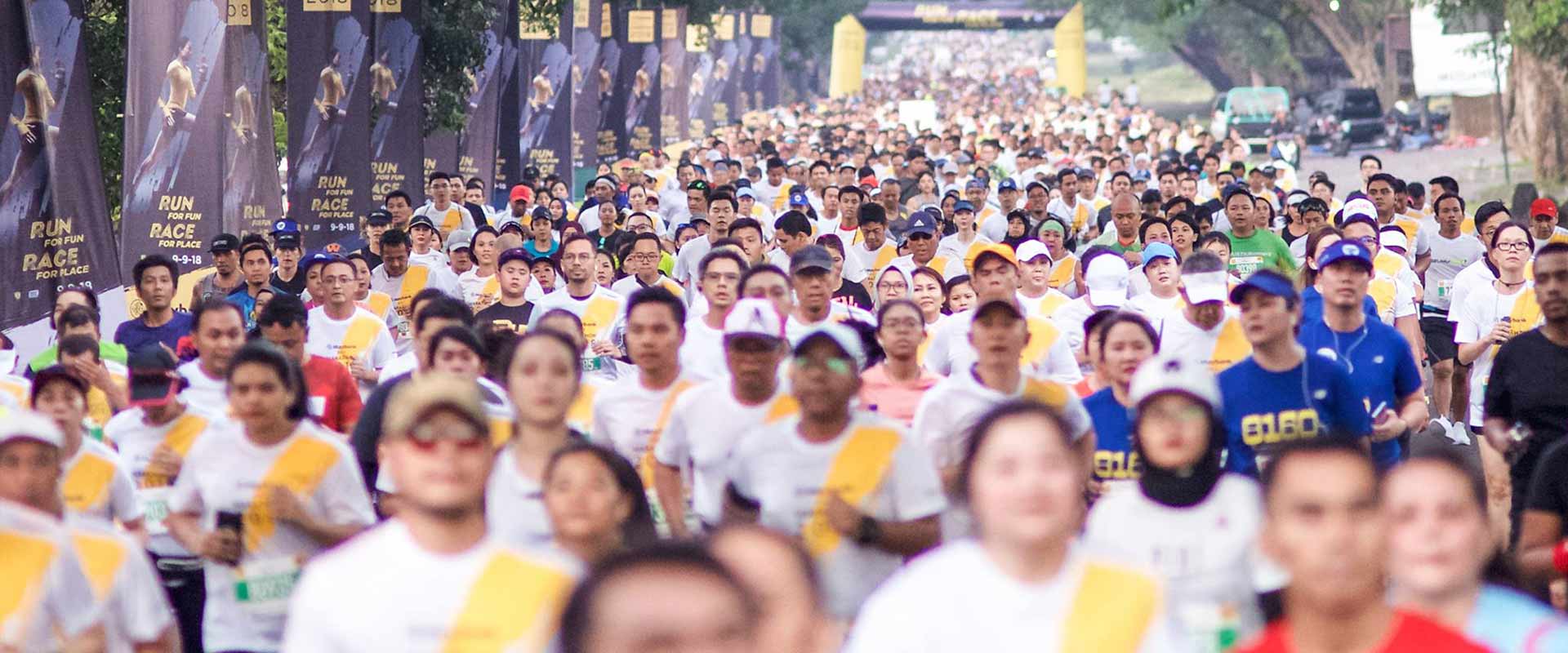 Background of Maybank Marathon Bali