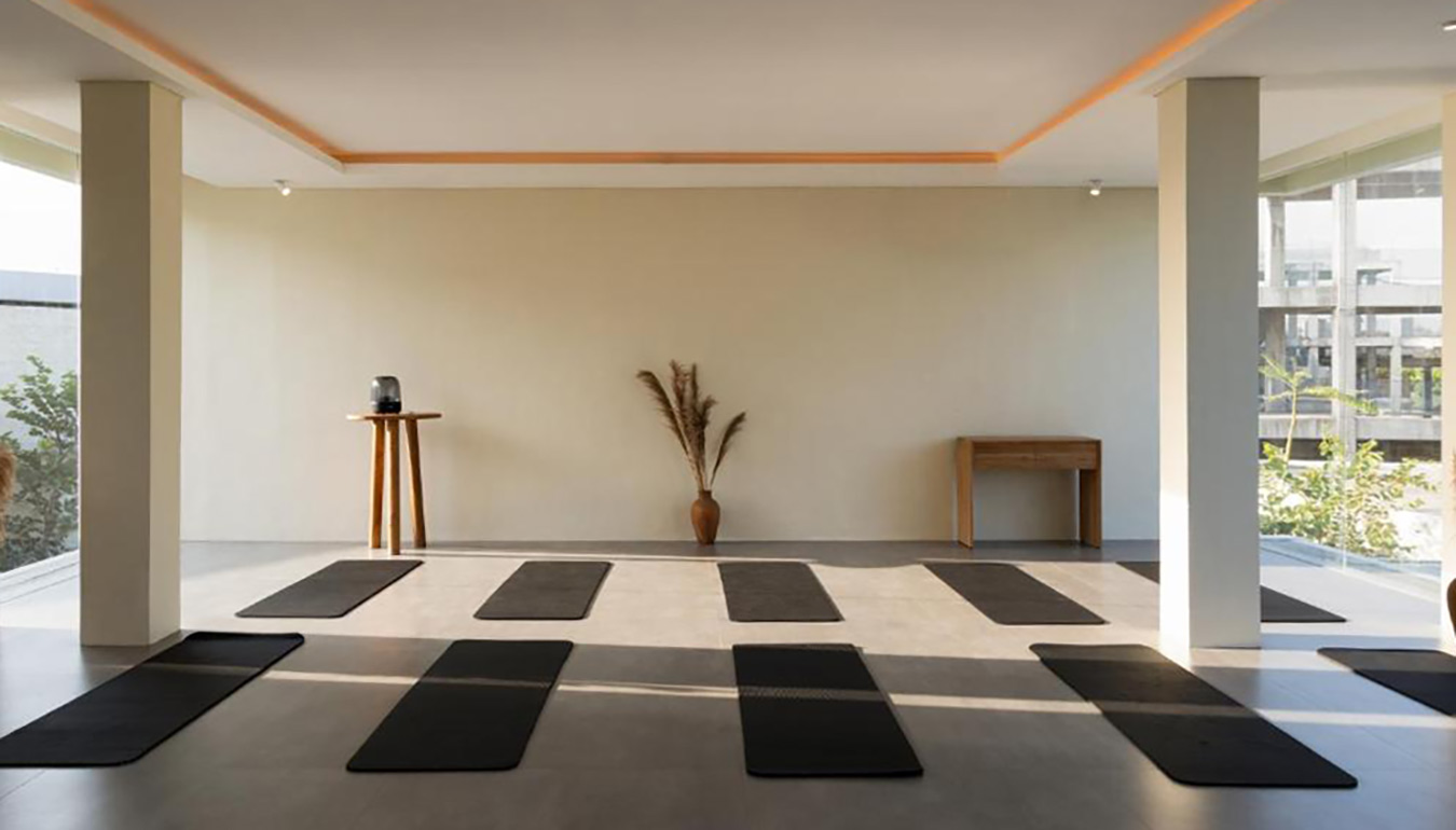 Room for Multi-Style Yoga Training in Nuanu City