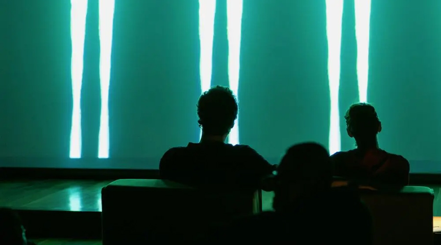 Film screen at Klymax, Potato Head