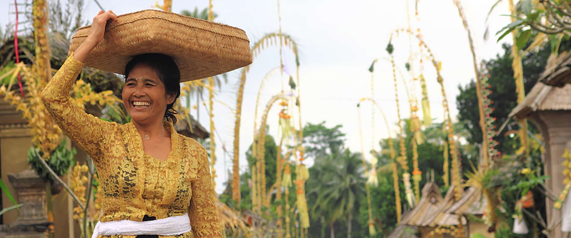 Background of Penglipuran Village Festival