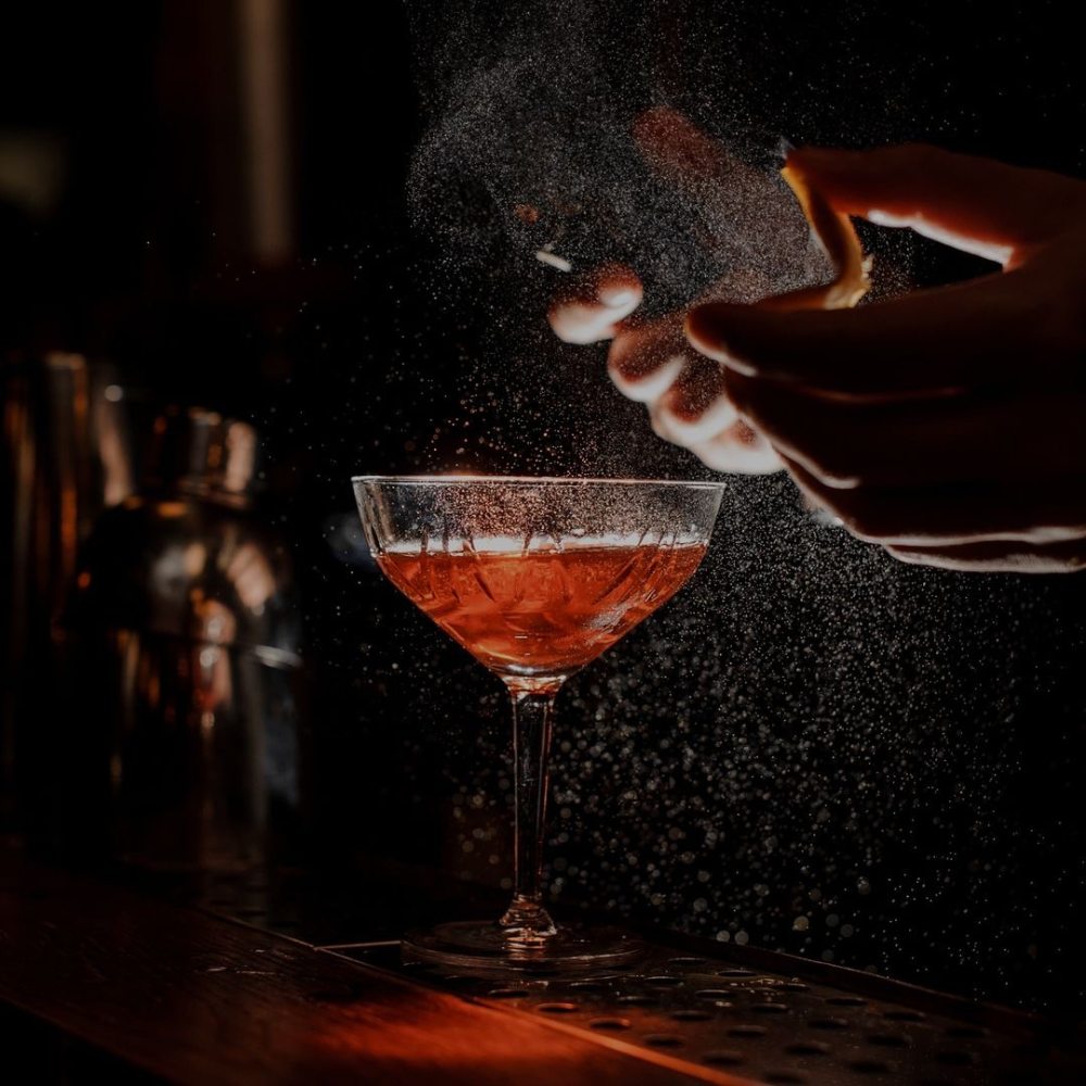 Cocktail from the Theatre Bar Bali