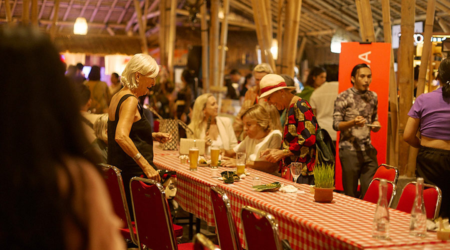 The hall of Ubud Food Festival