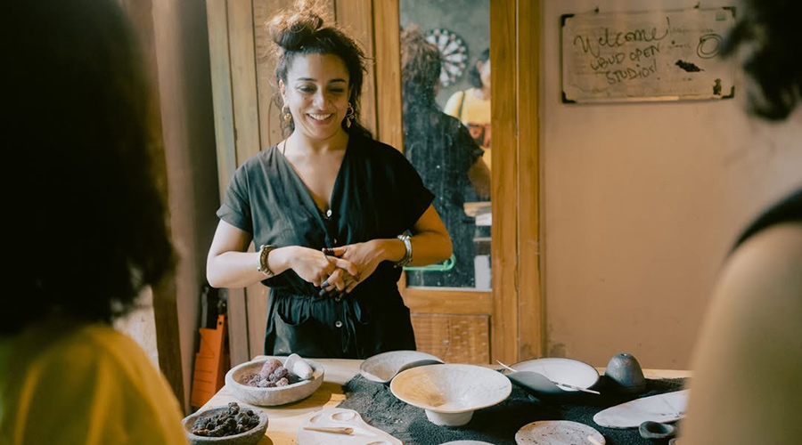 Ceramic Master class at Ubud Open Studios