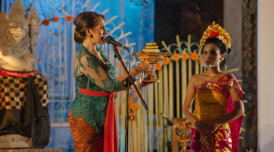 Ubud Writers & Readers Festival - the ceremony