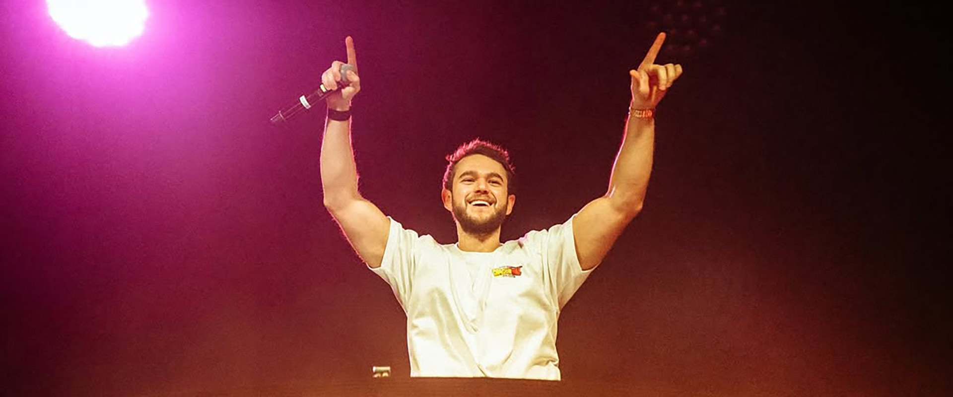 Background of Zedd at Savaya