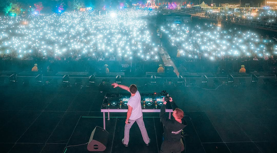 Zedd musician on the stage