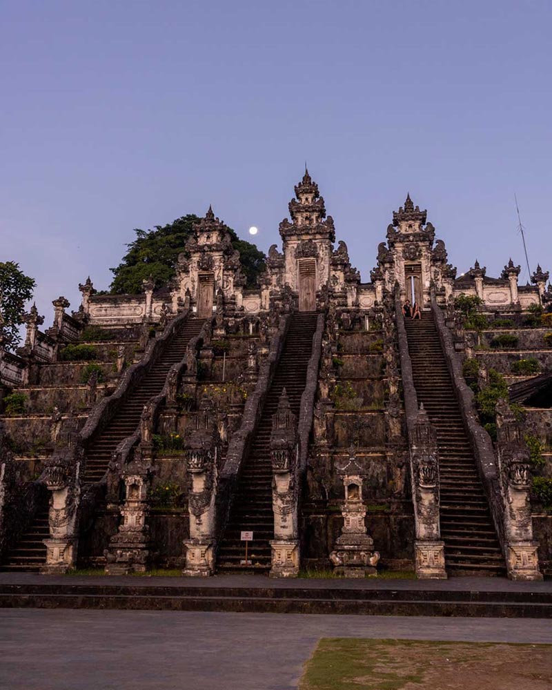 Lempuyang Temple - view from inside