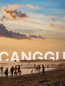 Canggu region in Bali