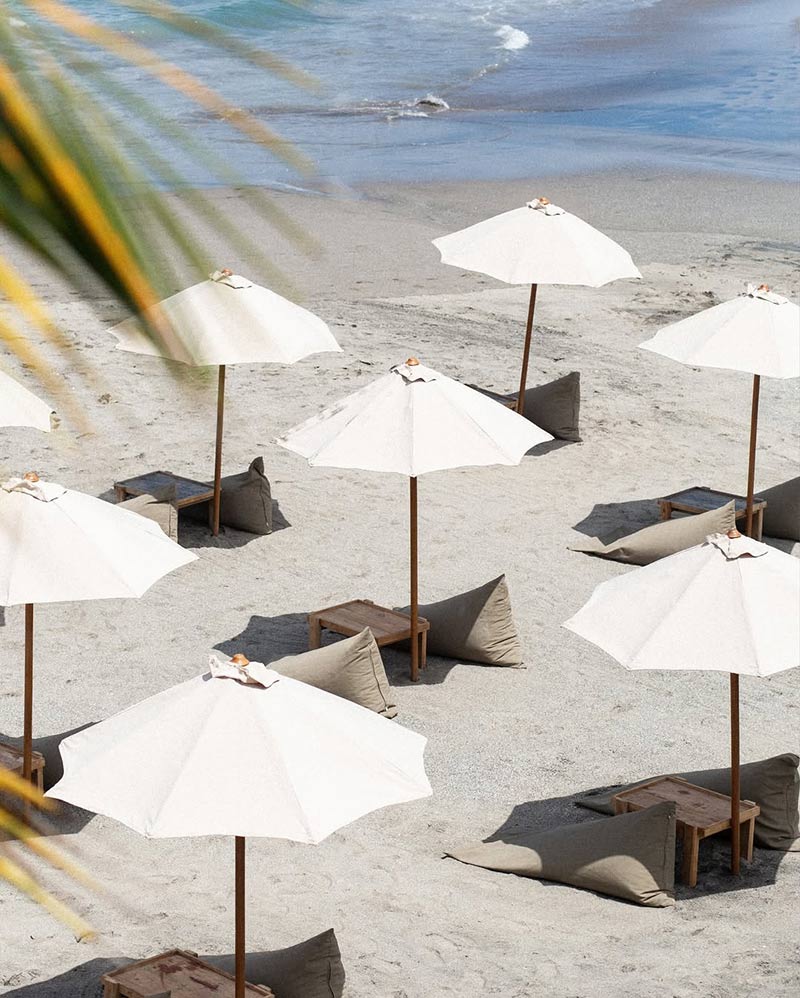 Sun loungers from The Lawn Canggu