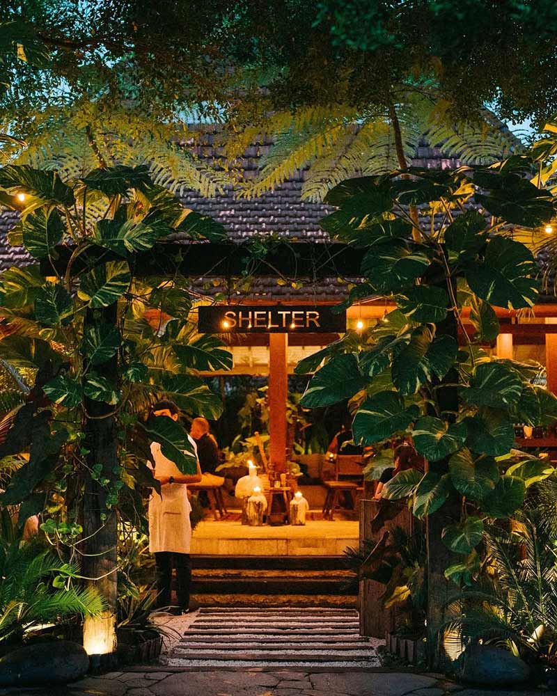 Entrance to Shelter Bali
