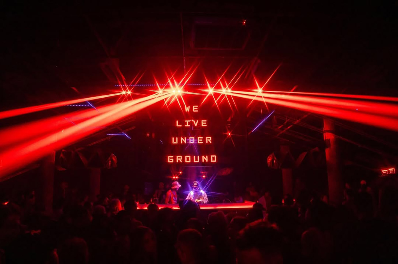 DJs performance in Vault Night club