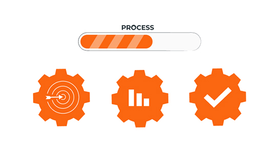 Symbols of working process