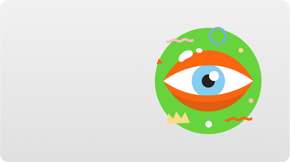 Green eye
