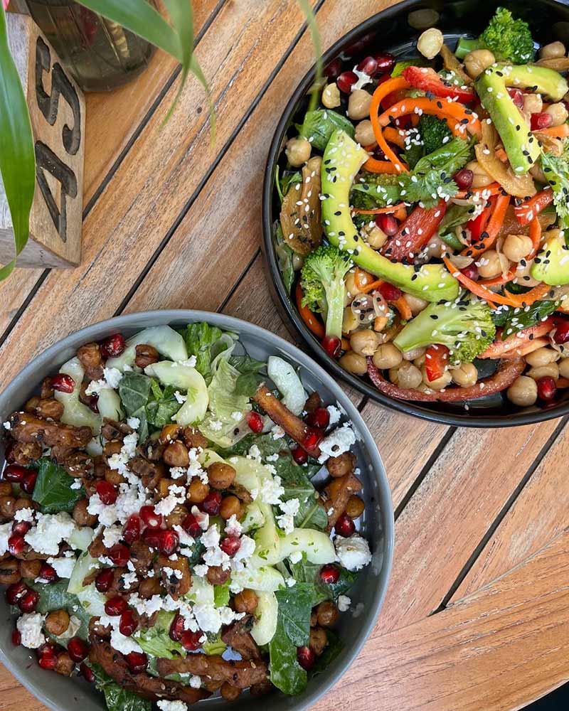 Healthy food from The Banyan Tree