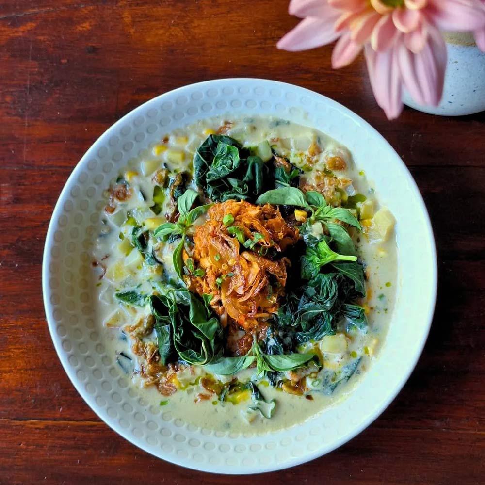 Local dish from Nusa Penida Warungs