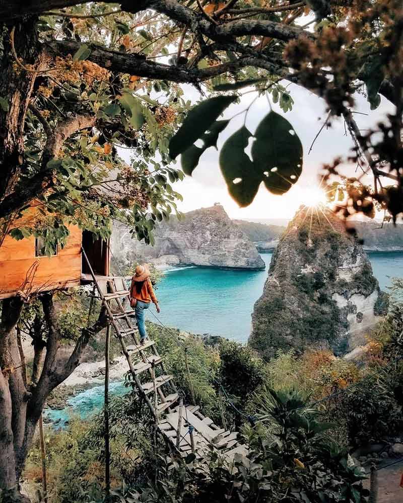 Living at Rumah Pohon Treehouse in Nusa Penida