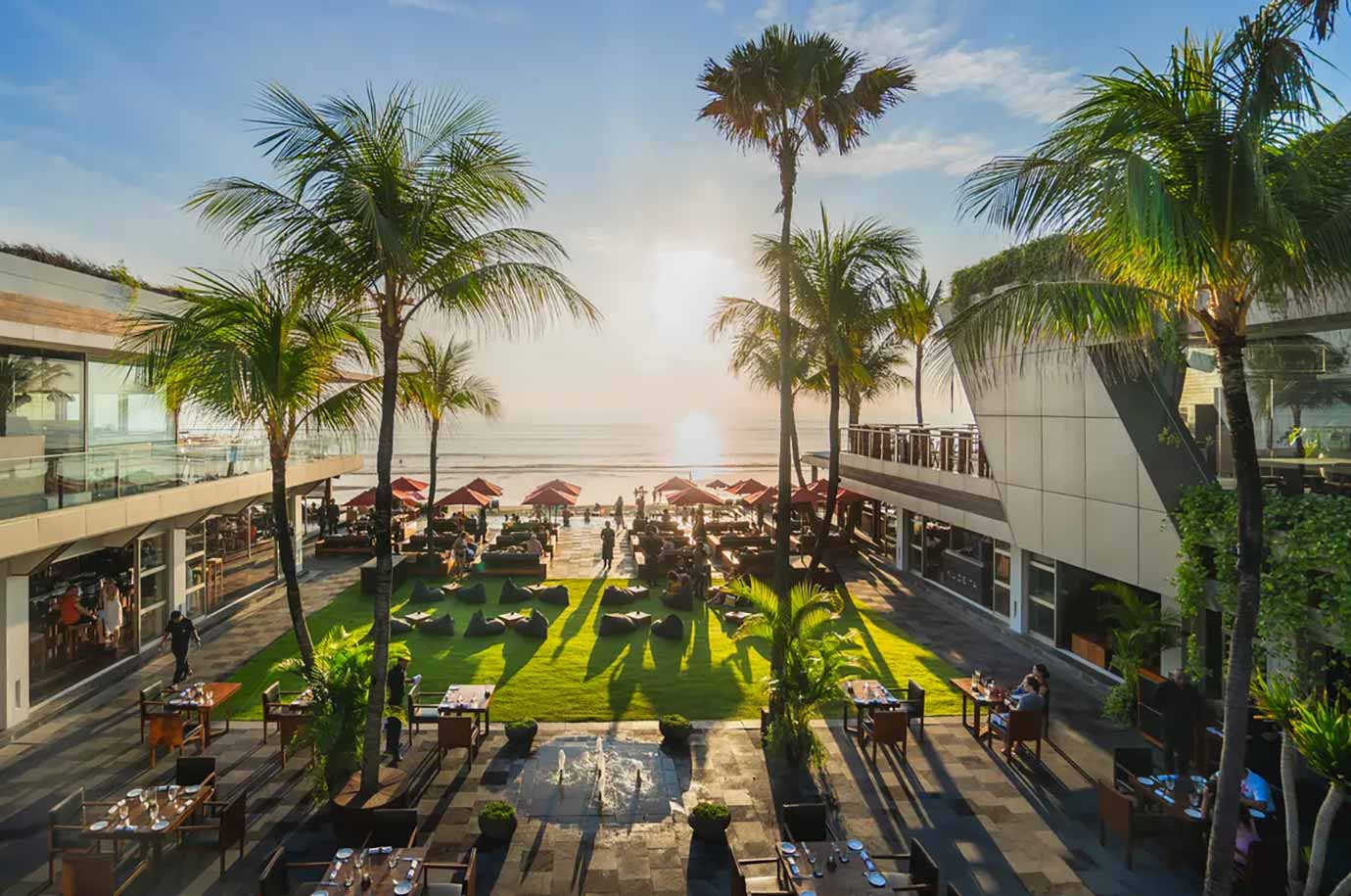 Marvelous beach club in Seminyak