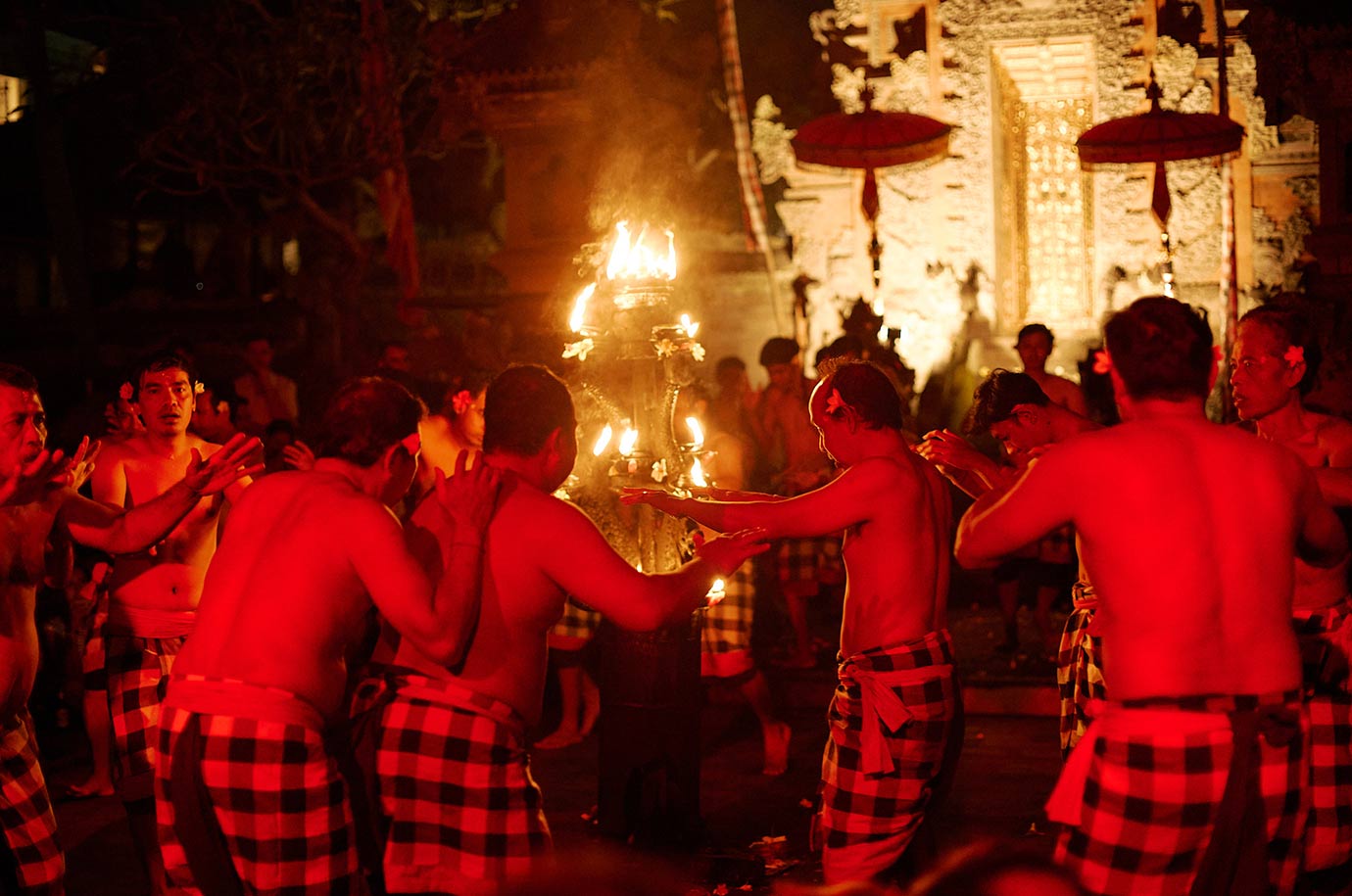 Kecak Fire Dance in Uluwatu Temple