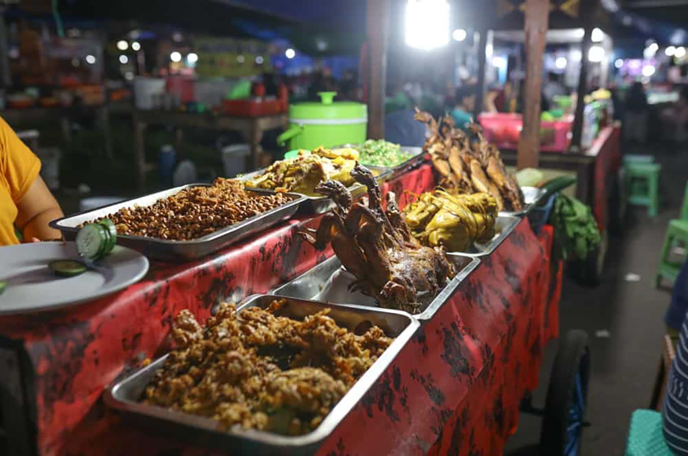 Food on Ubud Night Market