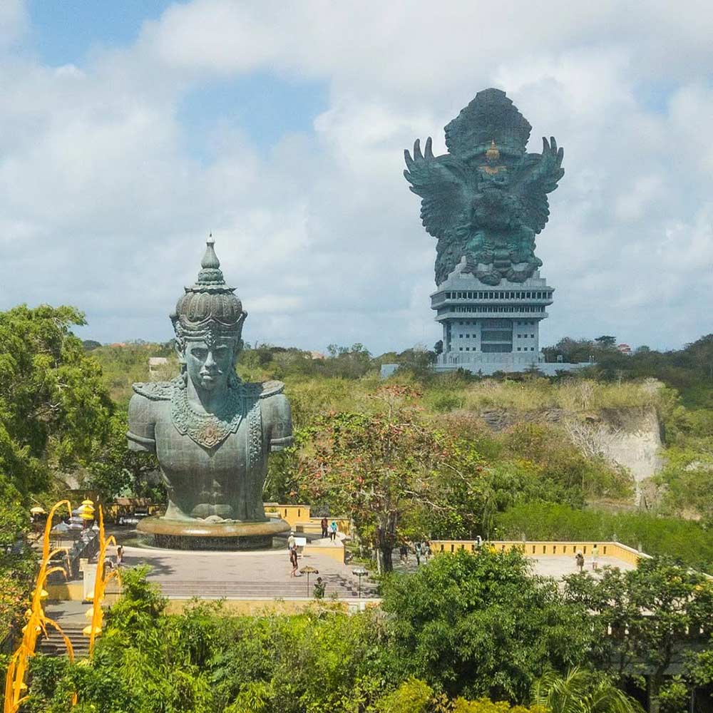 Statues from Grand GWK Park in Uluwatu
