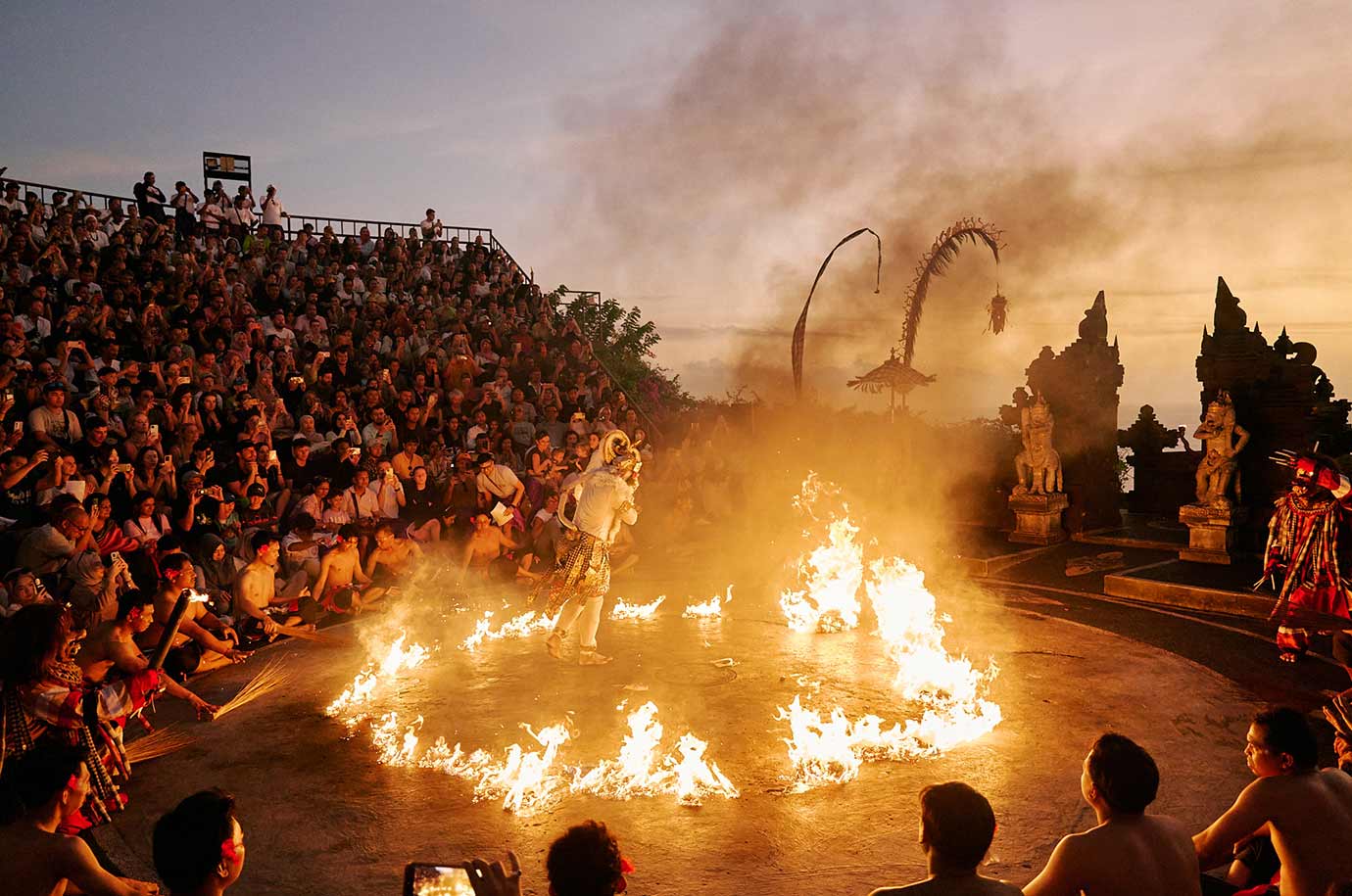 Kecak Fire Dance performance in Uluwatu
