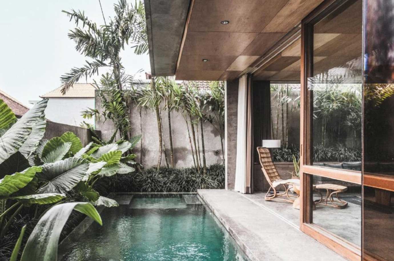 The Slow Hotel swimming pool