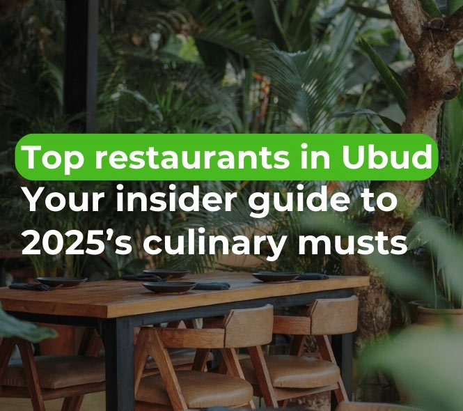 Interior of one of the Best Restaurants in Ubud