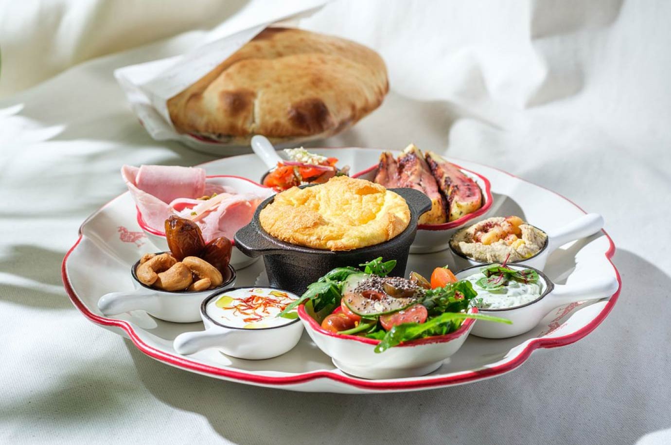 Delicious breakfast from Brie restaurant