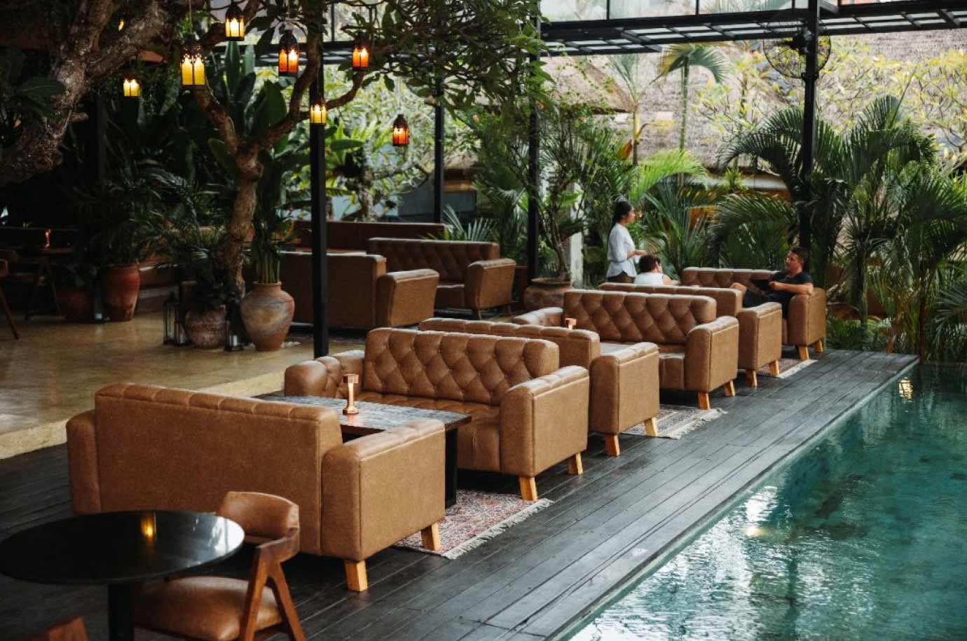 Hall of the Donna Ubud in Bali