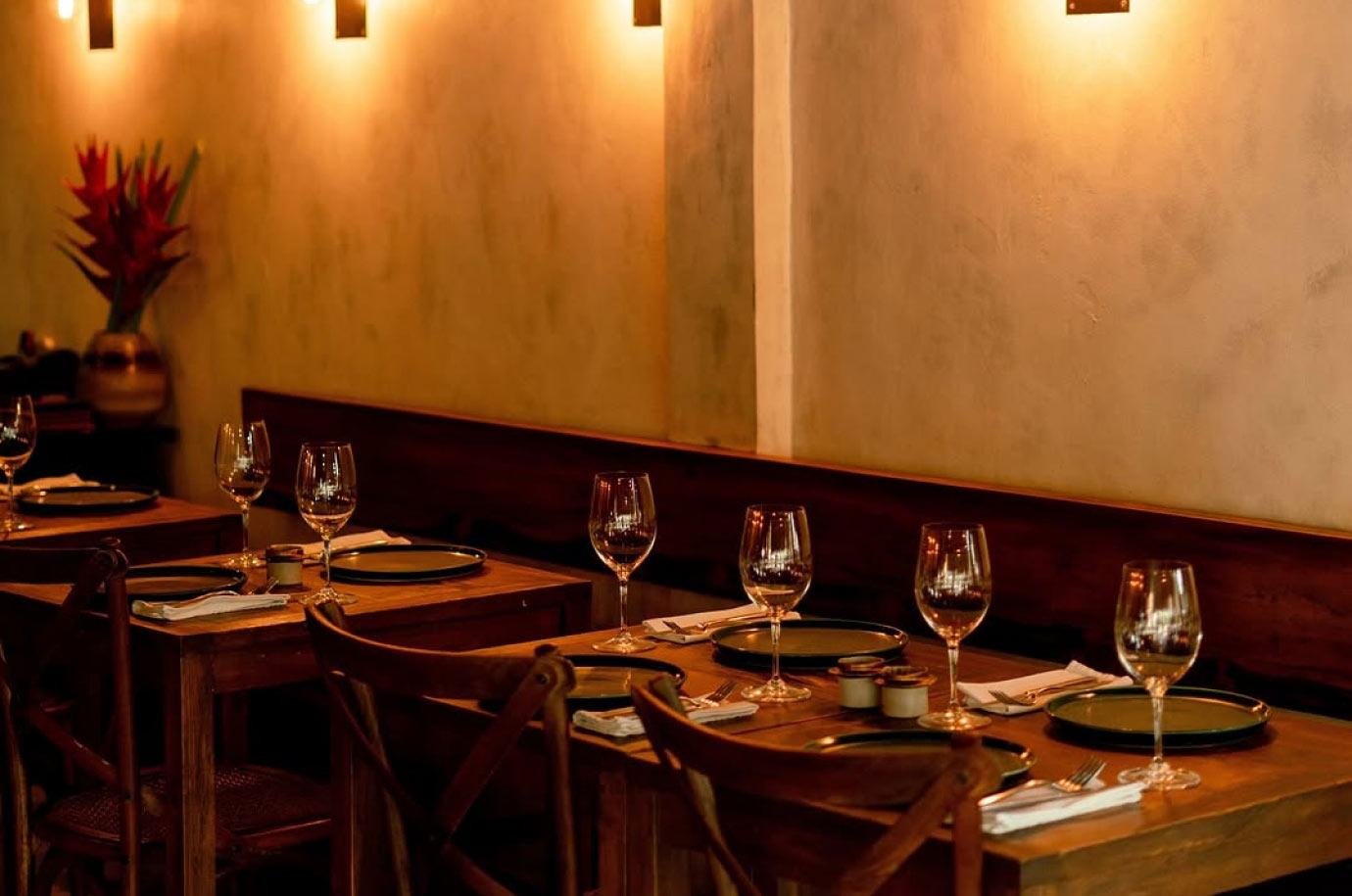 Cozy Interior in the Pica restaurant